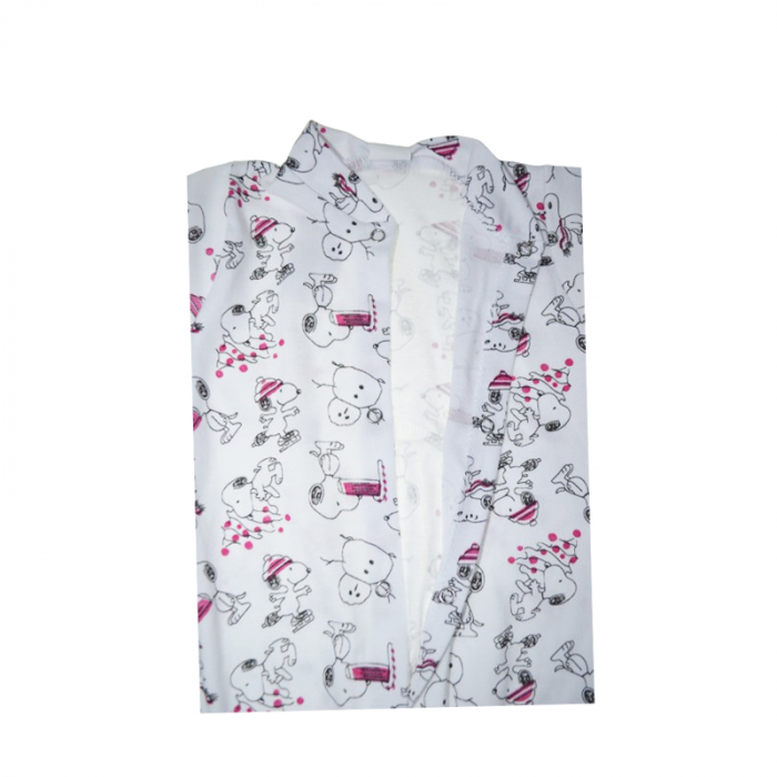 Salopeta cu maneca lunga pentru copii Mini Junior SALMJ-6A, Alb [3]