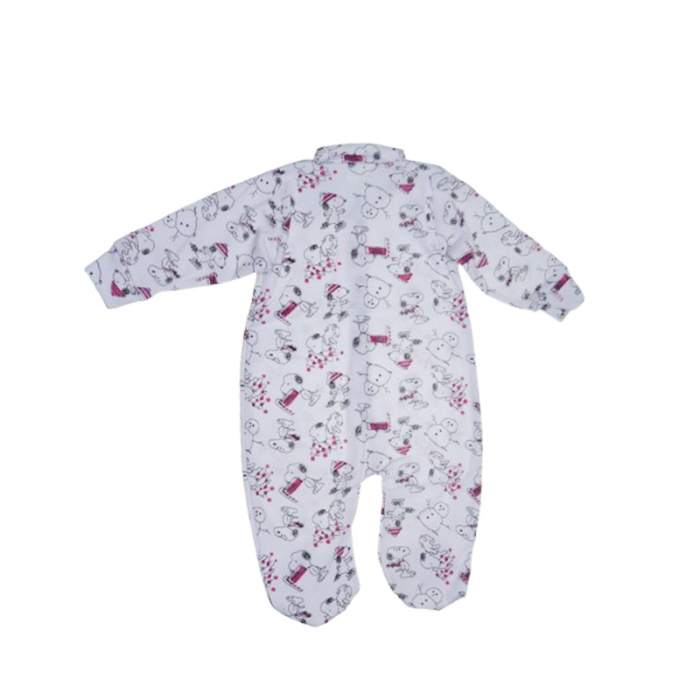 Salopeta cu maneca lunga pentru copii Mini Junior SALMJ-6A, Alb [2]