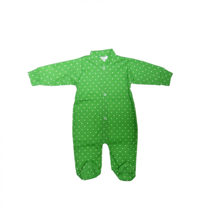 Salopeta cu maneca lunga pentru copii Mini Junior SALMJ-7V, Verde [1]