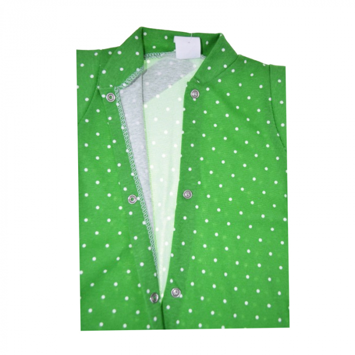 Salopeta cu maneca lunga pentru copii Mini Junior SALMJ-7V, Verde [3]