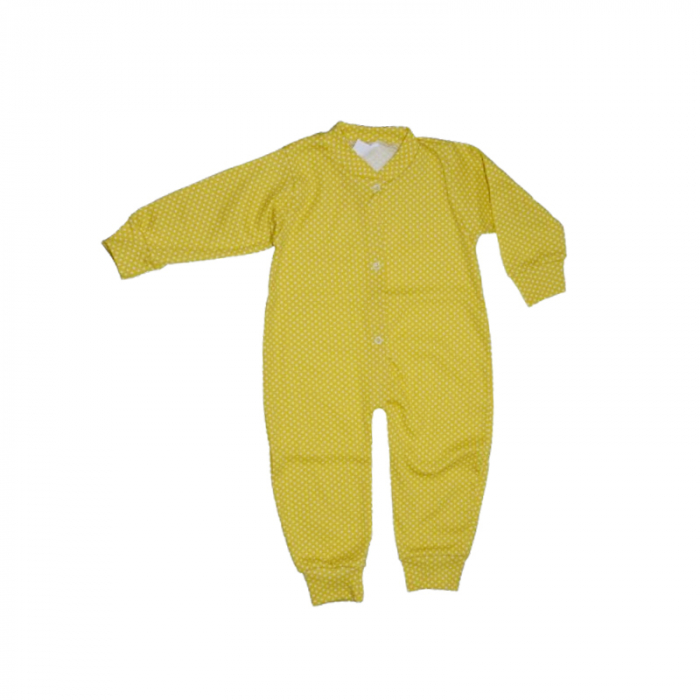 Salopeta cu maneca lunga pentru copii Mini Junior SALMJ-9A, Galben [1]