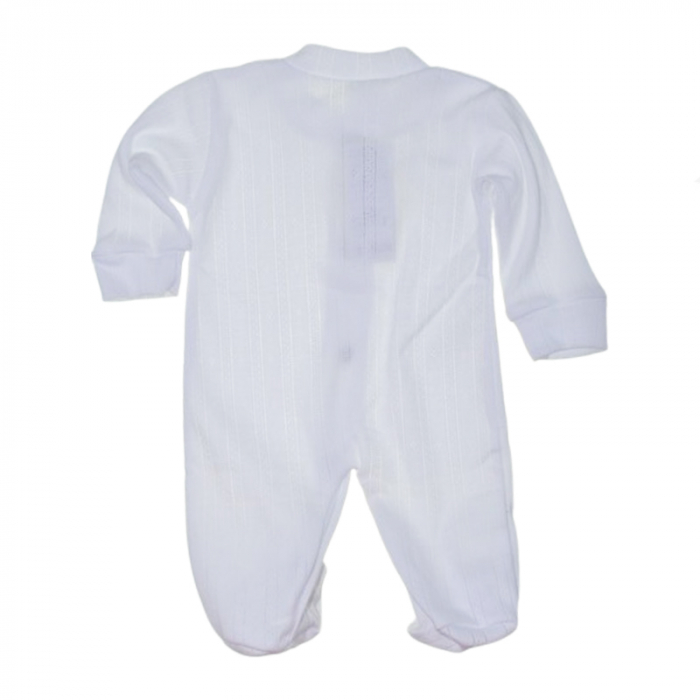 Salopeta cu maneca lunga pentru copii Mini Junior SCBMJ-04, Alb [3]