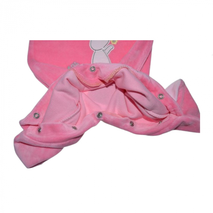 Salopeta cu maneca lunga pentru copii Mini Junior SLP-3903, Roz [3]
