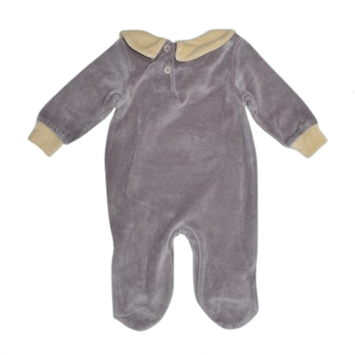 Salopeta cu maneca lunga pentru copii Mini Junior SLP-3904G, Gri [2]