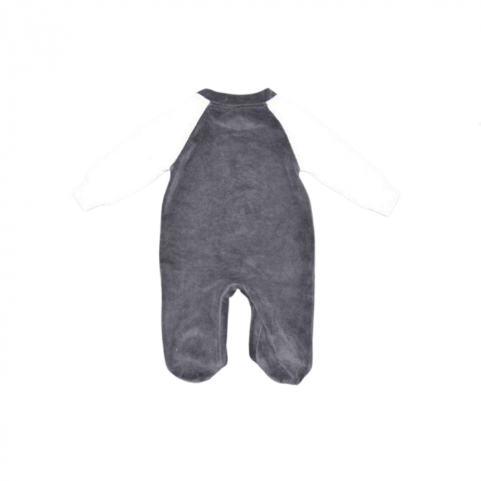 Salopeta cu maneca lunga pentru copii Mini Junior SLP-3918B, Gri [2]