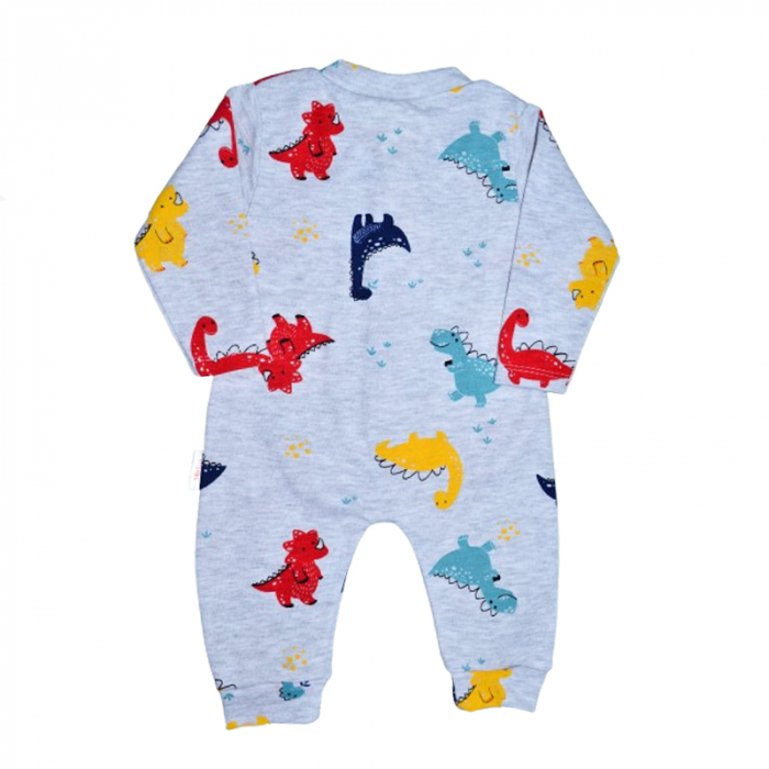 Salopeta cu maneca lunga pentru baieti, Mini Junior SLP-MJ12, Gri [2]