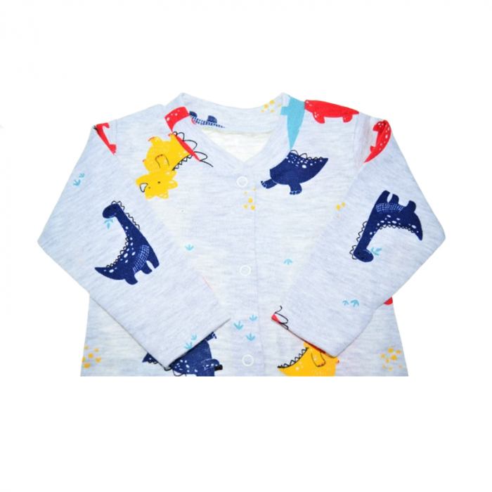 Salopeta cu maneca lunga pentru baieti, Mini Junior SLP-MJ12, Gri [3]