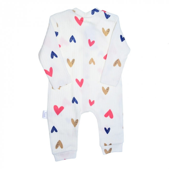 Salopeta cu maneca lunga pentru fete Mini Junior SLP-MJ30, Multicolor [2]