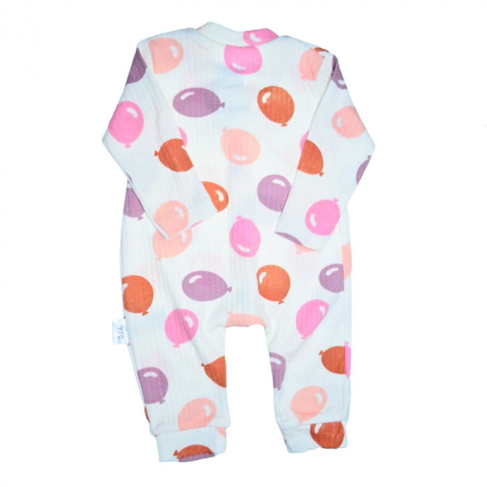 Salopeta cu maneca lunga pentru fete Mini Junior SLP-MJ25, Multicolor [2]