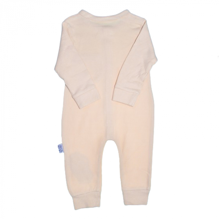 Salopeta cu maneca lunga pentru copii Mini Junior SLP-MJ3, Crem [2]