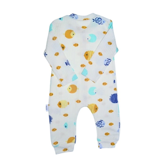 Salopeta cu maneca lunga pentru copii, Mini Junior SLP0605-4, Multicolor [3]