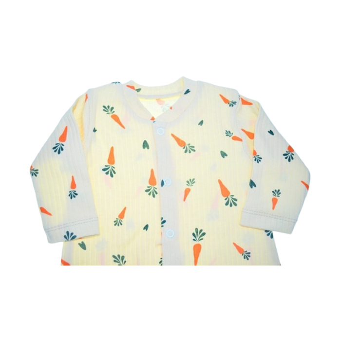 Salopeta cu maneca lunga pentru copii, Mini Junior SLP0605, Galben [3]