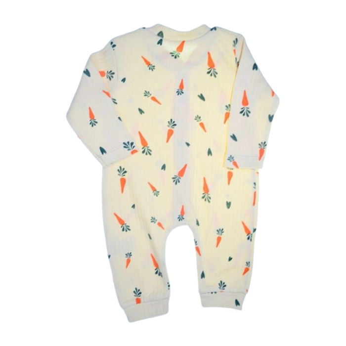 Salopeta cu maneca lunga pentru copii, Mini Junior SLP0605, Galben [2]