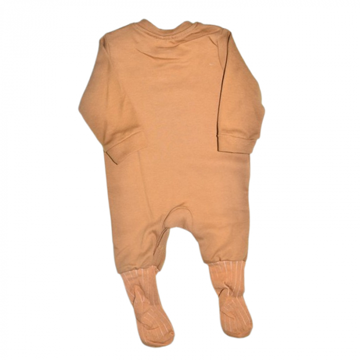 Salopeta cu maneca lunga pentru copii, Mini Junior SLP0705M-2, Maro [4]