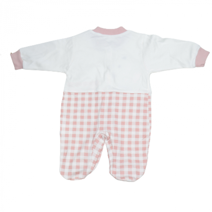 Salopeta cu maneca lunga pentru fete Gaye Bebe ZEN-6, Roz [2]
