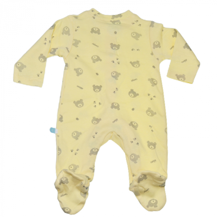 Salopeta cu maneca lunga pentru copii Ciccimbaby DL125, Galben [3]