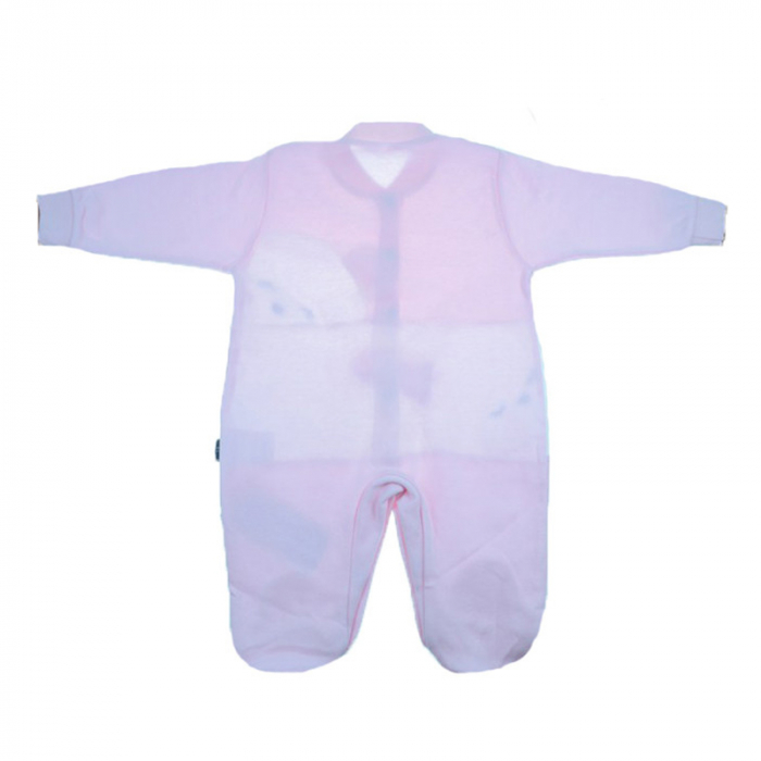 Salopeta cu maneca lunga pentru fete Gaye Bebe 2109-62-cm, Roz [2]