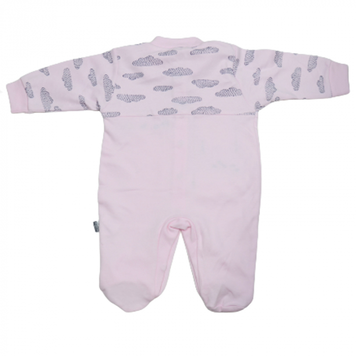 Salopeta cu maneca lunga pentru fete Gaye Bebe 2146R, Roz [2]