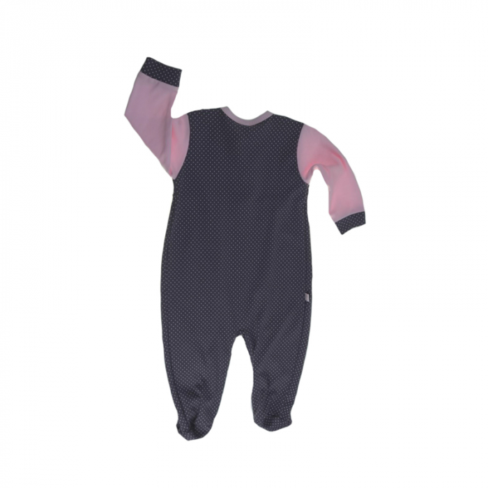 Salopeta cu maneca lunga pentru fete Koala Bella 04-426G-74-cm, Gri [2]