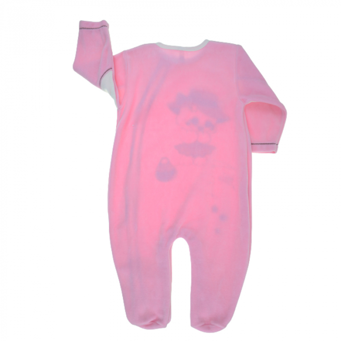 Salopeta cu maneca lunga pentru fete Koala Bobas Perelka R2244-74, Roz [2]