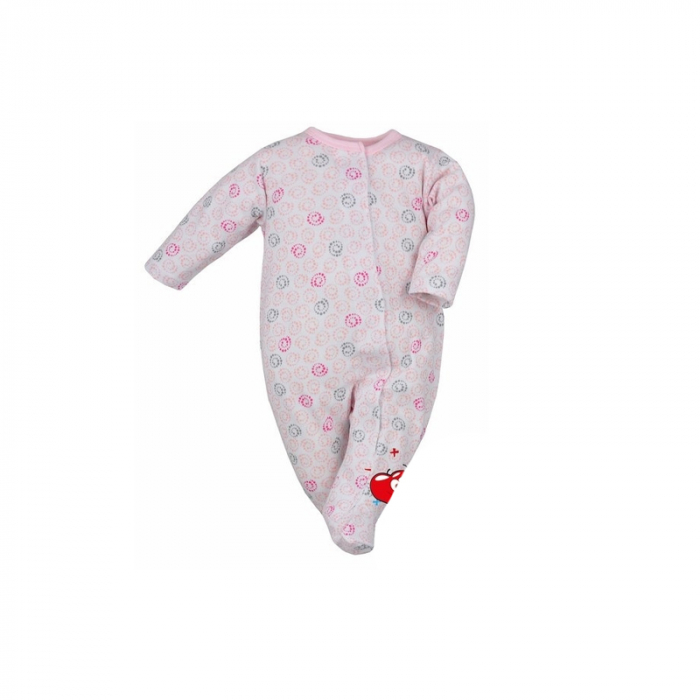 Salopeta cu maneca lunga pentru fete Koala Druczki 04-672R1-68-cm, Roz [1]