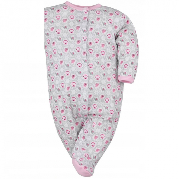 Salopeta cu maneca lunga pentru fete Koala Dzungla 05-362-62-cm, Roz [2]