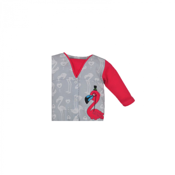 Salopeta cu maneca lunga pentru fete Koala Hipster 04-931F-68-cm, Multicolor [2]