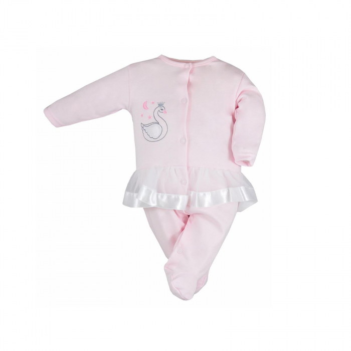 Salopeta cu maneca lunga pentru fete Koala Labedz 3334_56 cm, Roz [1]