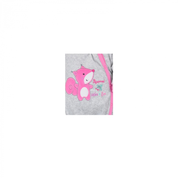 Salopeta cu maneca lunga pentru fete Koala Roxy 3198-R-62, Gri [2]