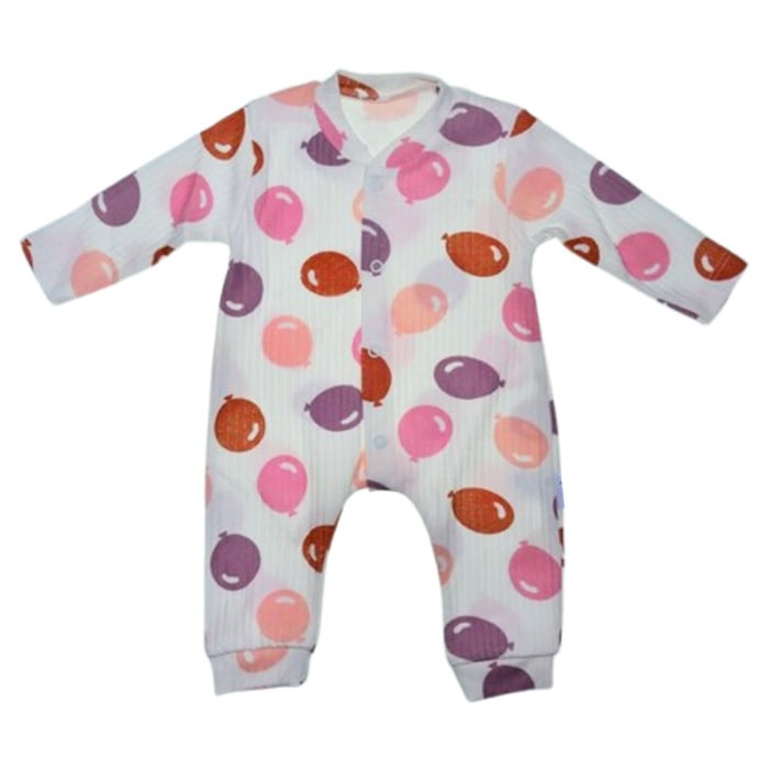Salopeta cu maneca lunga, pentru fete, Mini Junior 100056C, Crem [1]