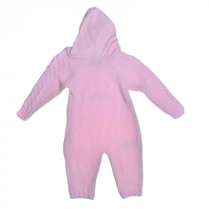 Salopeta cu maneca lunga, pentru fete, Mini Junior 1129R, Roz [2]