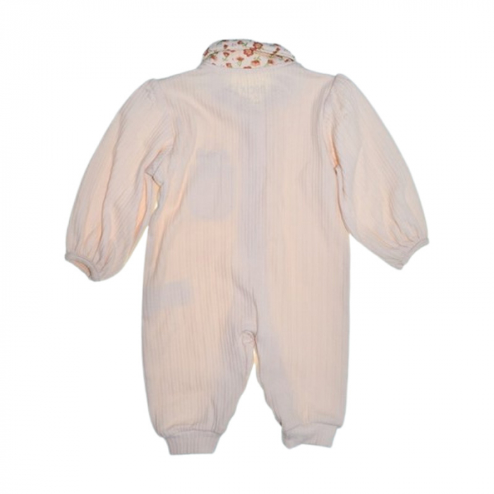 Salopeta cu maneca lunga, pentru fete, Mini Junior 243380C, Crem [4]
