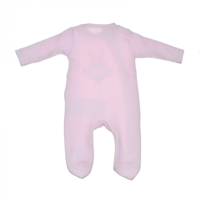 Salopeta cu maneca lunga pentru fete Mini Junior SALMJ-16, Roz [4]