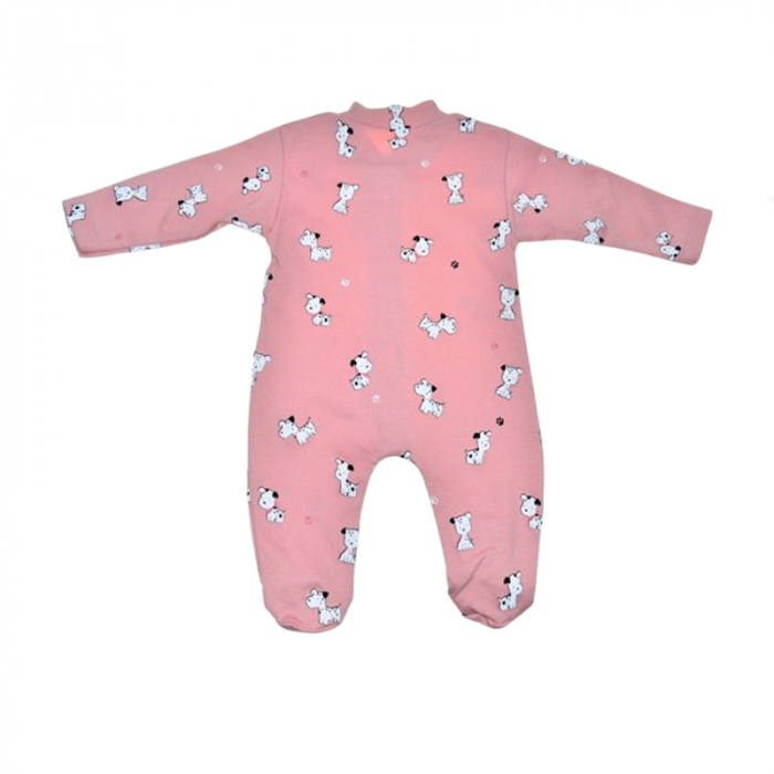 Salopeta cu maneca lunga pentru fete Mini Junior SALMJ-21, Roz [3]
