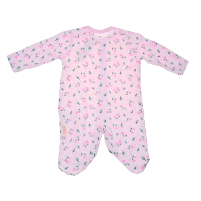Salopeta cu maneca lunga pentru fete Mini Junior SALMJ-4, Roz [2]