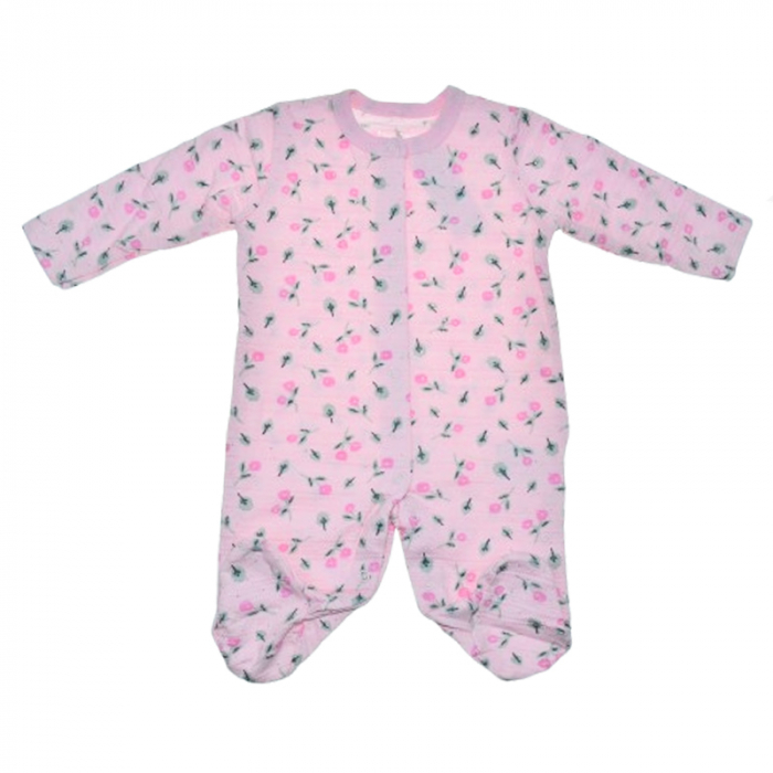 Salopeta cu maneca lunga pentru fete Mini Junior SALMJ-4, Roz [1]