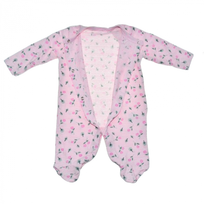 Salopeta cu maneca lunga pentru fete Mini Junior SALMJ-4, Roz [4]