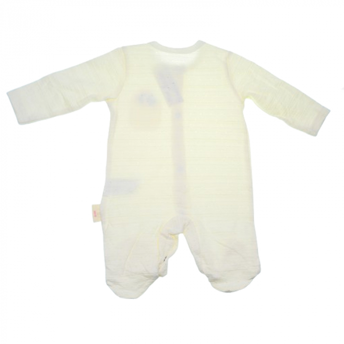 Salopeta cu maneca lunga pentru fete Mini Junior SALMJ-5, Galben [3]