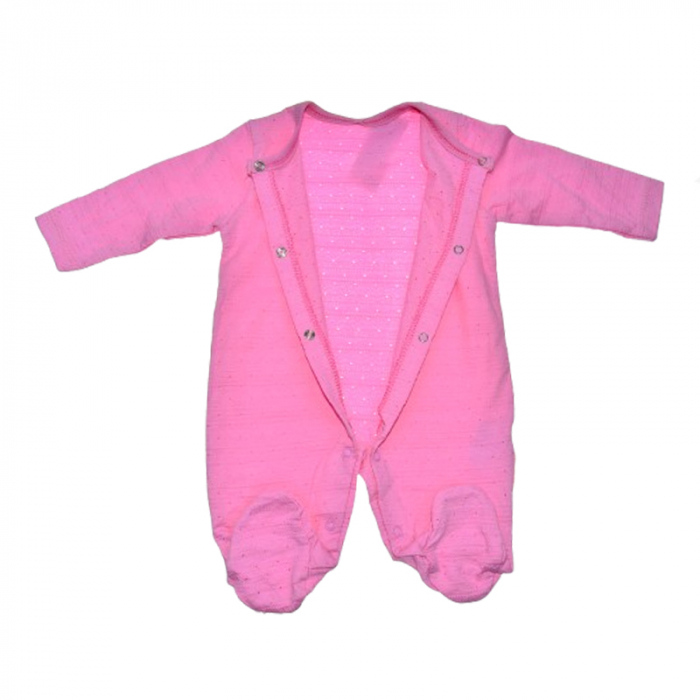 Salopeta cu maneca lunga pentru fete Mini Junior SALMJ-6, Fucsia [4]