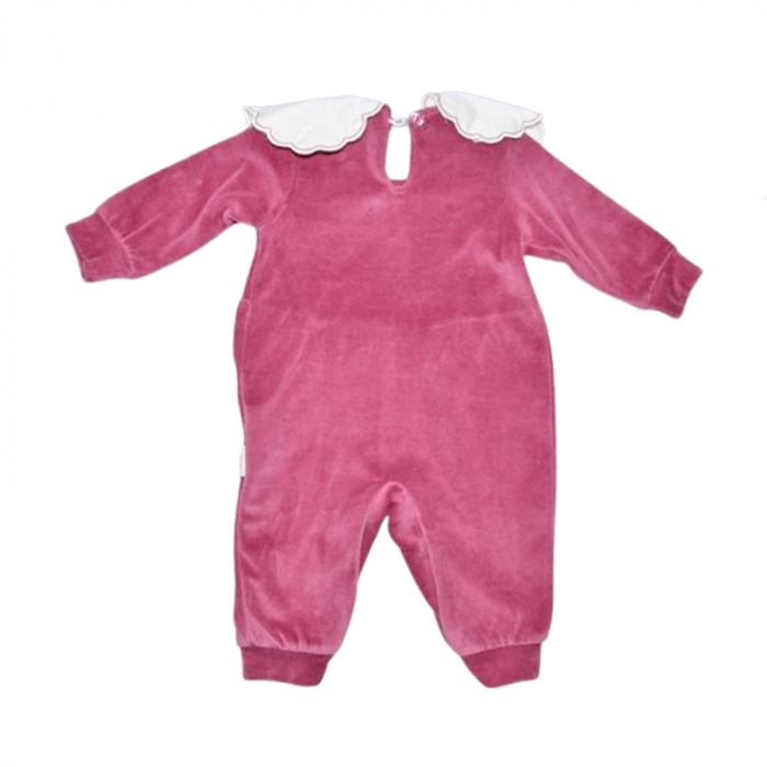 Salopeta cu maneca lunga pentru fete Mini Junior SLP-3901, Fucsia [3]