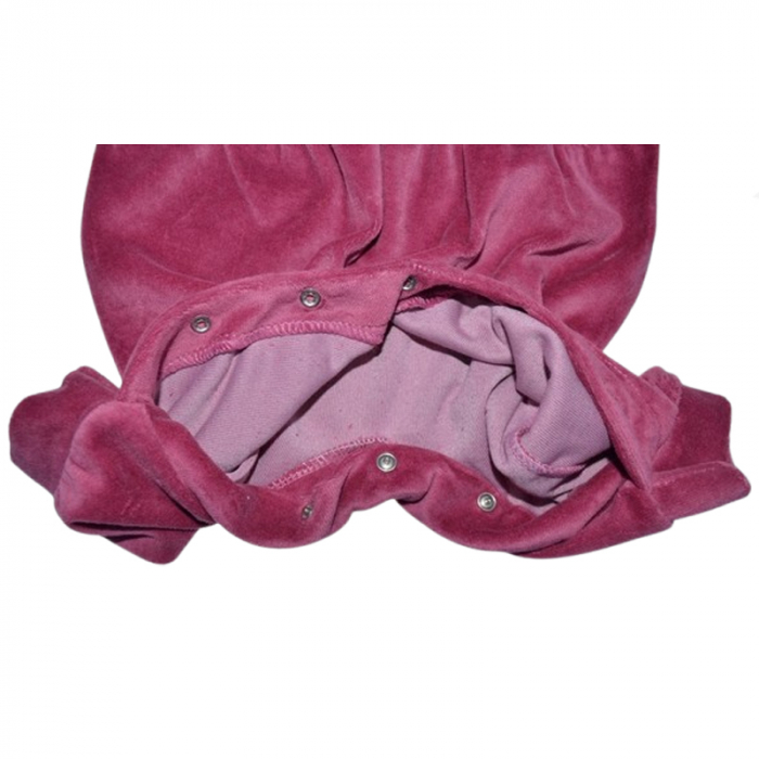 Salopeta cu maneca lunga pentru fete Mini Junior SLP-3901, Fucsia [4]