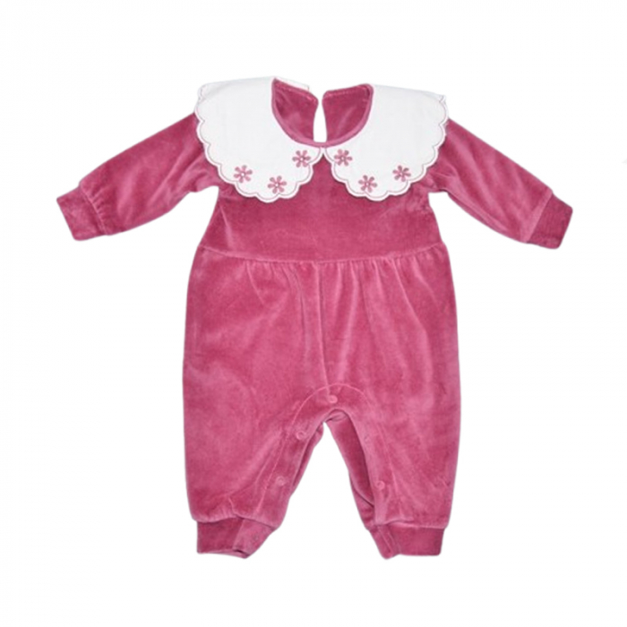 Salopeta cu maneca lunga pentru fete Mini Junior SLP-3901, Fucsia [1]