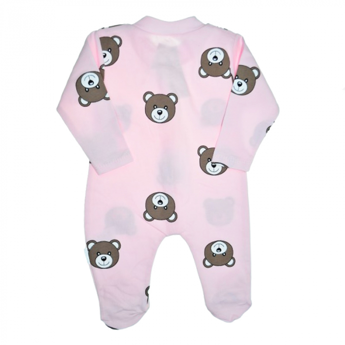 Salopeta cu maneca lunga pentru fete Mini Junior SLP-MJ23, Roz [2]