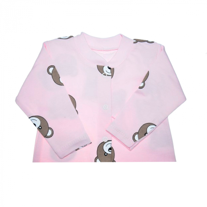 Salopeta cu maneca lunga pentru fete Mini Junior SLP-MJ23, Roz [3]