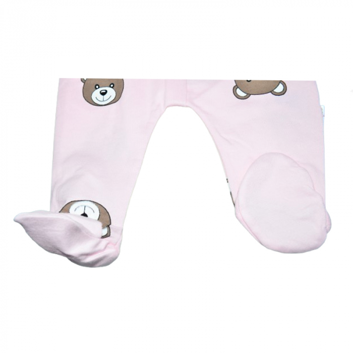 Salopeta cu maneca lunga pentru fete Mini Junior SLP-MJ23, Roz [4]
