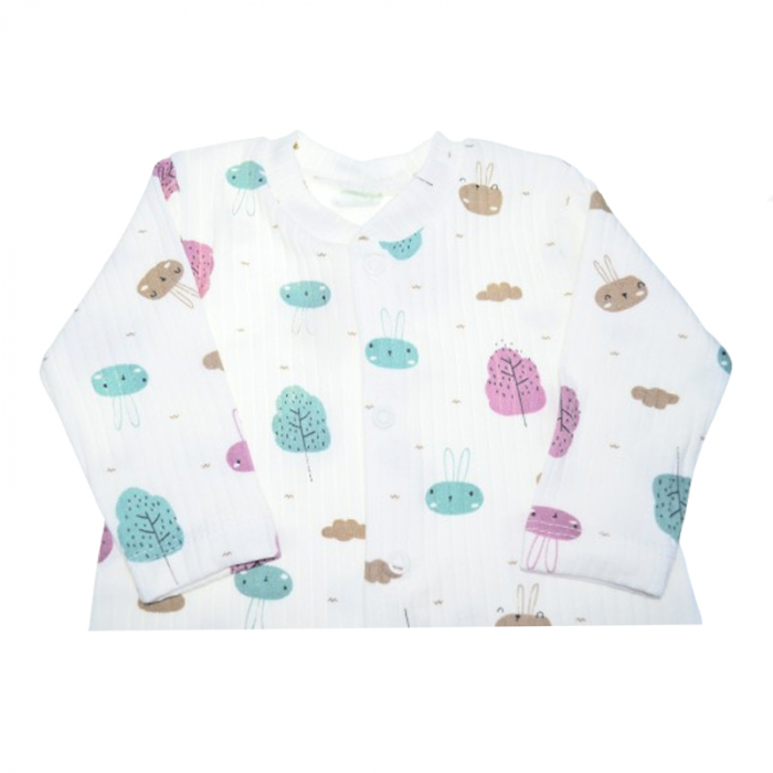 Salopeta cu maneca lunga pentru fete Mini Junior SLP-MJ20, Multicolor [3]