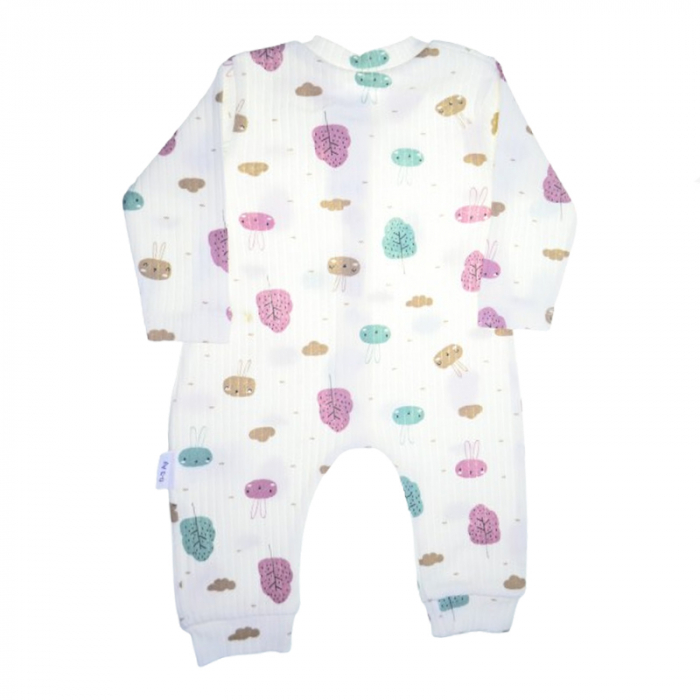 Salopeta cu maneca lunga pentru fete Mini Junior SLP-MJ20, Multicolor [2]