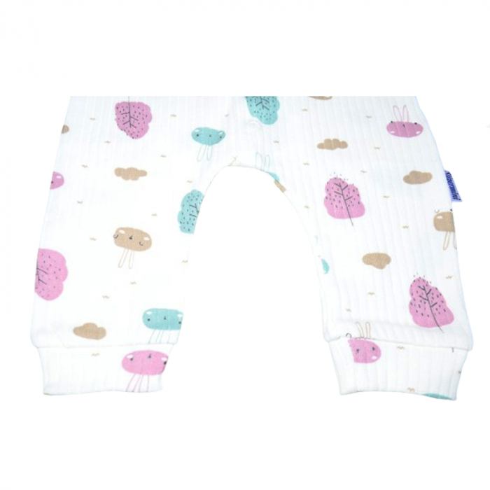 Salopeta cu maneca lunga pentru fete Mini Junior SLP-MJ20, Multicolor [4]