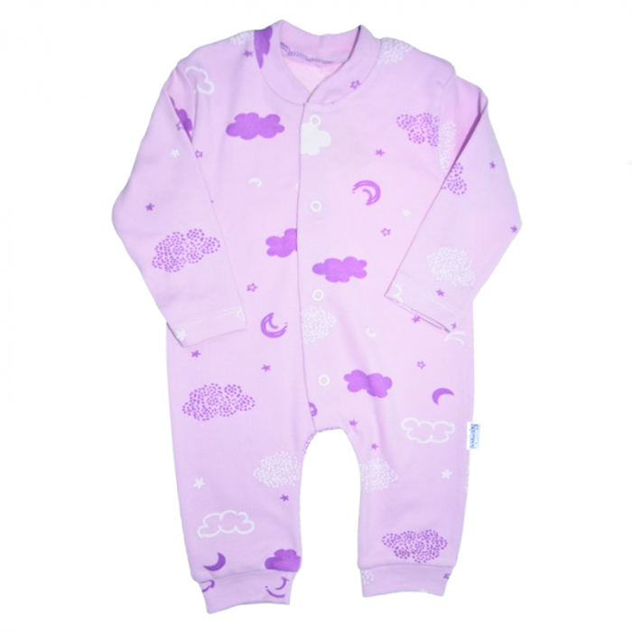 Salopeta cu maneca lunga pentru fete Mini Junior SLP-MJ28, Mov [1]