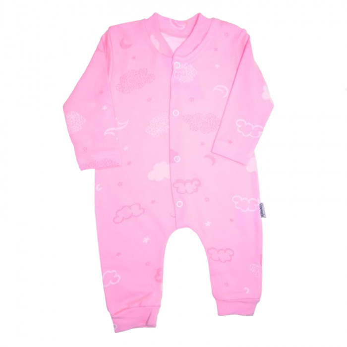 Salopeta cu maneca lunga pentru fete Mini Junior SLP-MJ29, Roz [1]